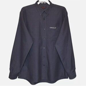 ORACLE Gray Long Sleeve Button Down Cotton Shirt Size XXXL